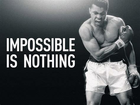 adidas slogan impossible is nothing.